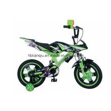 El más nuevo diseño de motocicleta niños bicicleta 12 &quot;